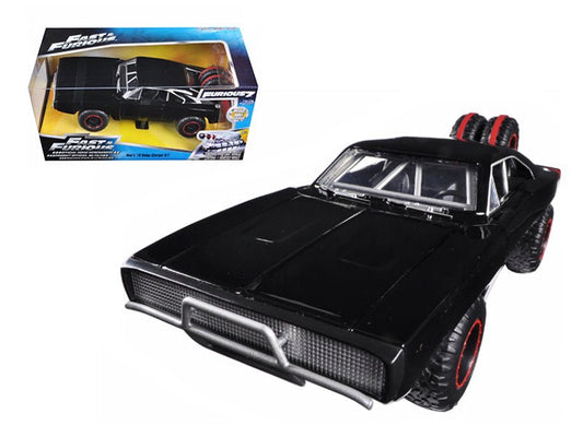 Dom's 1970 Dodge Charger R/T Off Road Version "Fast & Furious 7" Movie 1/24 Diecast Model Car by Jada free shipping USA - Rapid Vehicles
