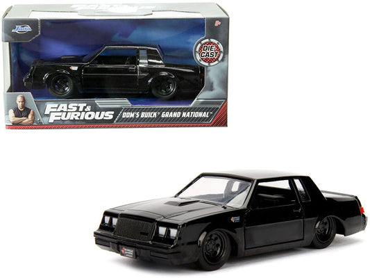 Dom's Buick Grand National Black "Fast & Furious" Movie 1/32 Diecast Model Car by Jada free shipping USA - Rapid Vehicles