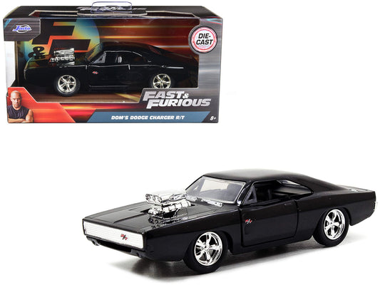 Dom's Dodge Charger R/T Black "Fast & Furious 7" (2015) Movie 1/32 Diecast Model Car by Jada free shipping USA - Rapid Vehicles