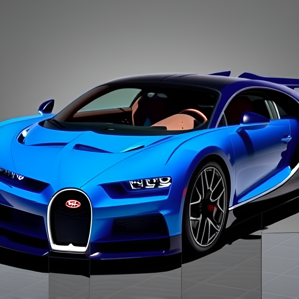 2016 Bugatti Chiron Blue 1/18 Diecast Model Car by Bburago - Premium Bugatti Models from Bburago - Just $97.99! Shop now at Rapidvehicles