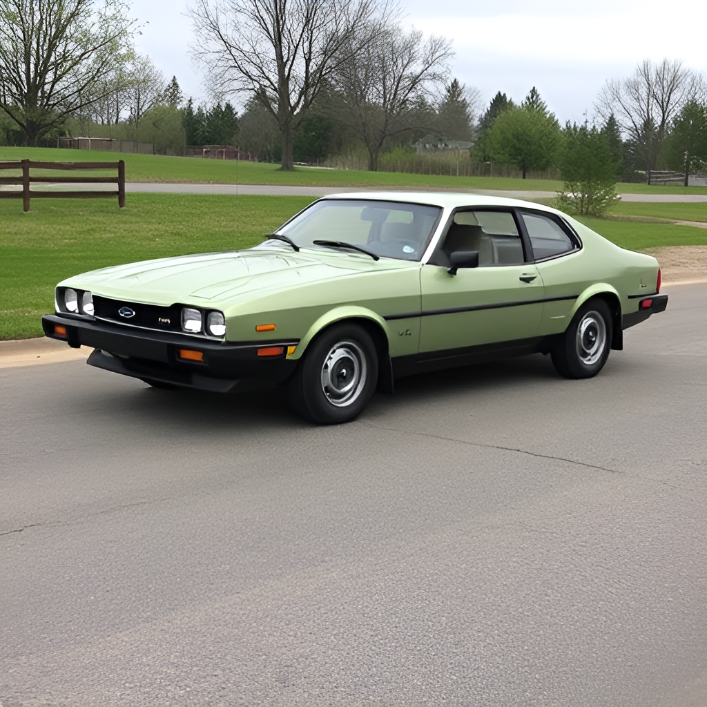 1982 Ford Capri Light Green Metallic 1/24 Diecast Model Car by - Premium Ford Models from Bburago - Just $58.49! Shop now at Rapidvehicles