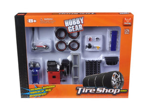 Phoenix Toys 18422 Tire Repair Shop Accessories Set Ford 1-24 Diecast - Premium Toys from Rose Chloe - Just $35.99! Shop now at Rapidvehicles