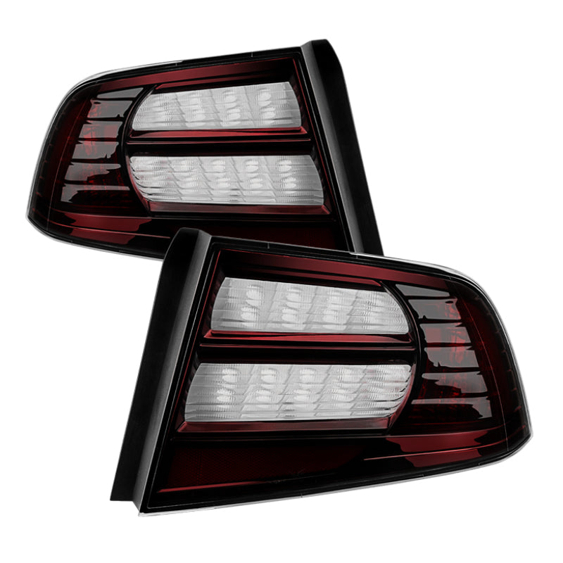 SPYDER Xtune Acura Tl 04-08 OEM Style Tail Lights Red Smoked ALT-JH-ATL07-OE-RSM 9033438