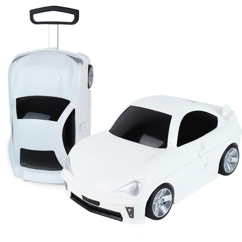 Color: 3704 White - Children's Remote-control Automobile Suitcase - Premium Boys Bags from Rapidvehicles - Just $172.99! Shop now at Rapidvehicles