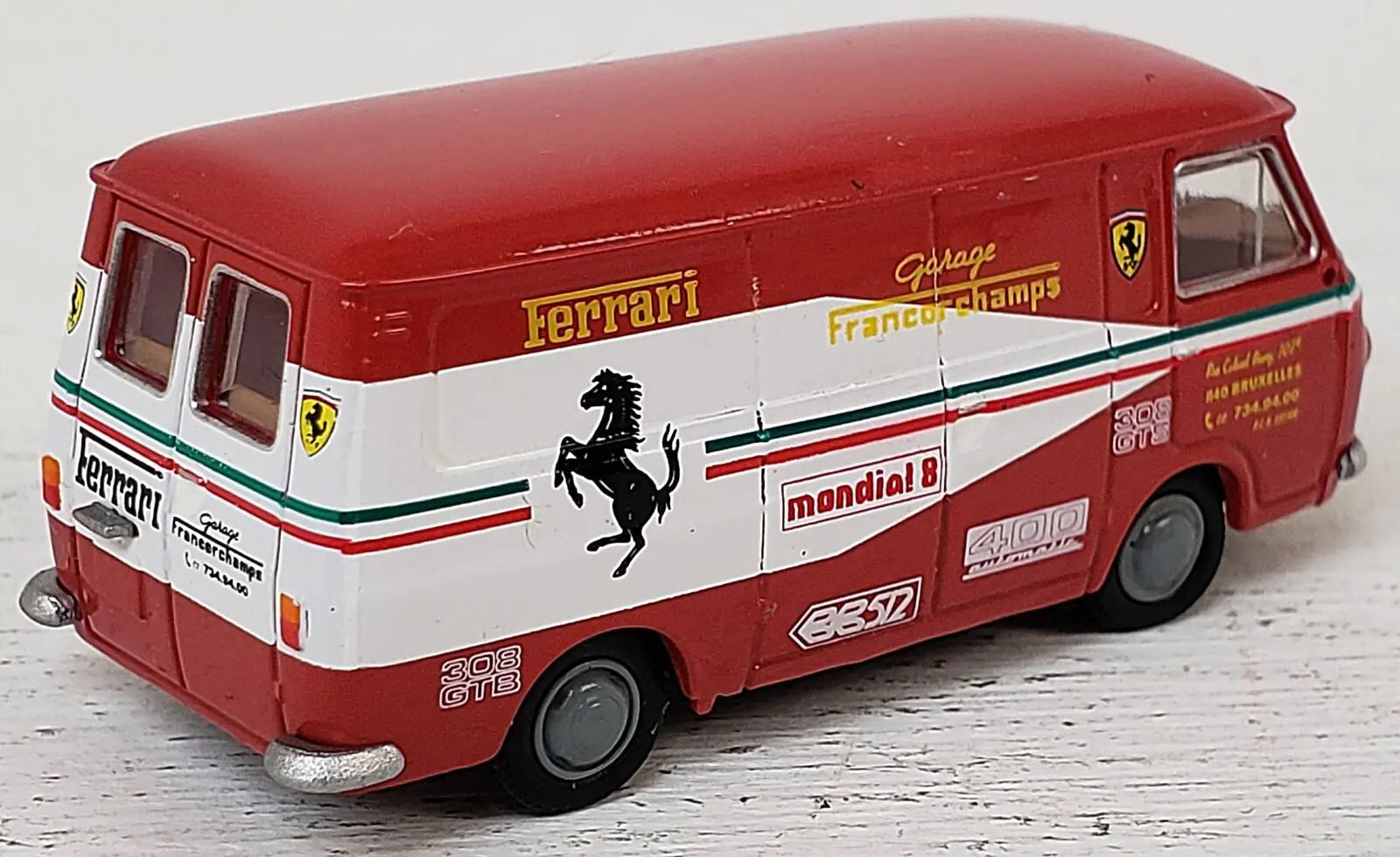 Brekina NEW HO 1/87 Fiat 238 Panel Van Garage Franchorchamps - Premium  from Rapidvehicles - Just $58.49! Shop now at Rapidvehicles