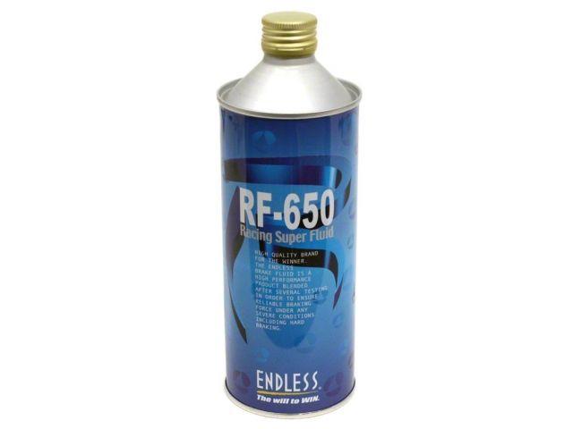 Endless RF‑650 Racing Brake Fluid 500 mL - 613°F Dry Boiling Point, Motorsport Grade RF650 - Rapid Vehicles