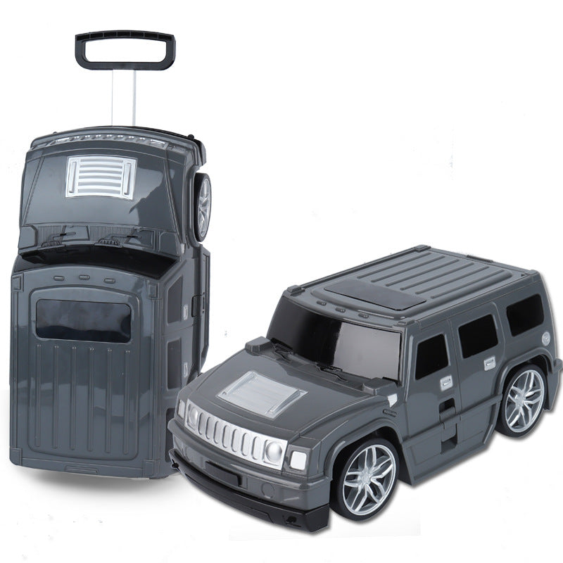 Color: 3703 Gray - Children's Remote-control Automobile Suitcase - Premium Boys Bags from Rapidvehicles - Just $175.99! Shop now at Rapidvehicles