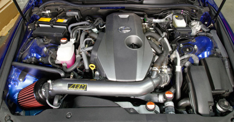 AEM Induction AEM 2016 C.A.S. Lexus IS200T L4-2.0L F/I Gunmetal Gray Cold Air Intake 21-791C