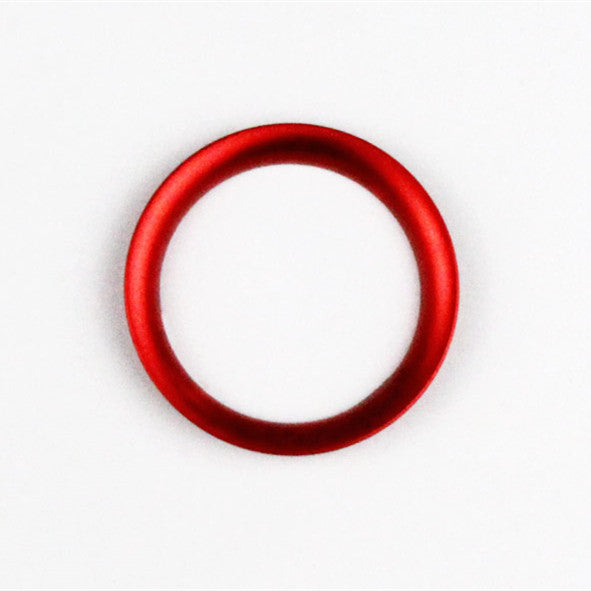 Color: Red, style: Ignition ring - Ignition decorative ring - Premium Interior Parts from Rapidvehicles - Just $16.19! Shop now at Rapidvehicles