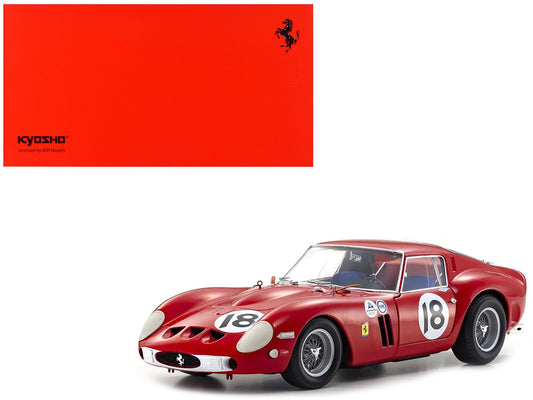 Ferrari 250 GTO 18 Pedro Rodriguez Winner "Daytona 3 Hours" (1963) 1/18 Diecast Model Car by Kyosho free shipping USA - Rapid Vehicles