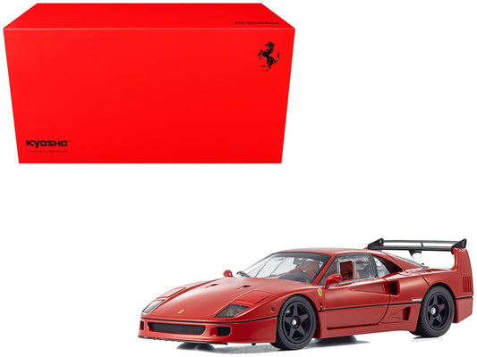 Ferrari F40 Light Weight LM Wing Red 1/18 Diecast Model Car by Kyosho free shipping USA - Rapid Vehicles