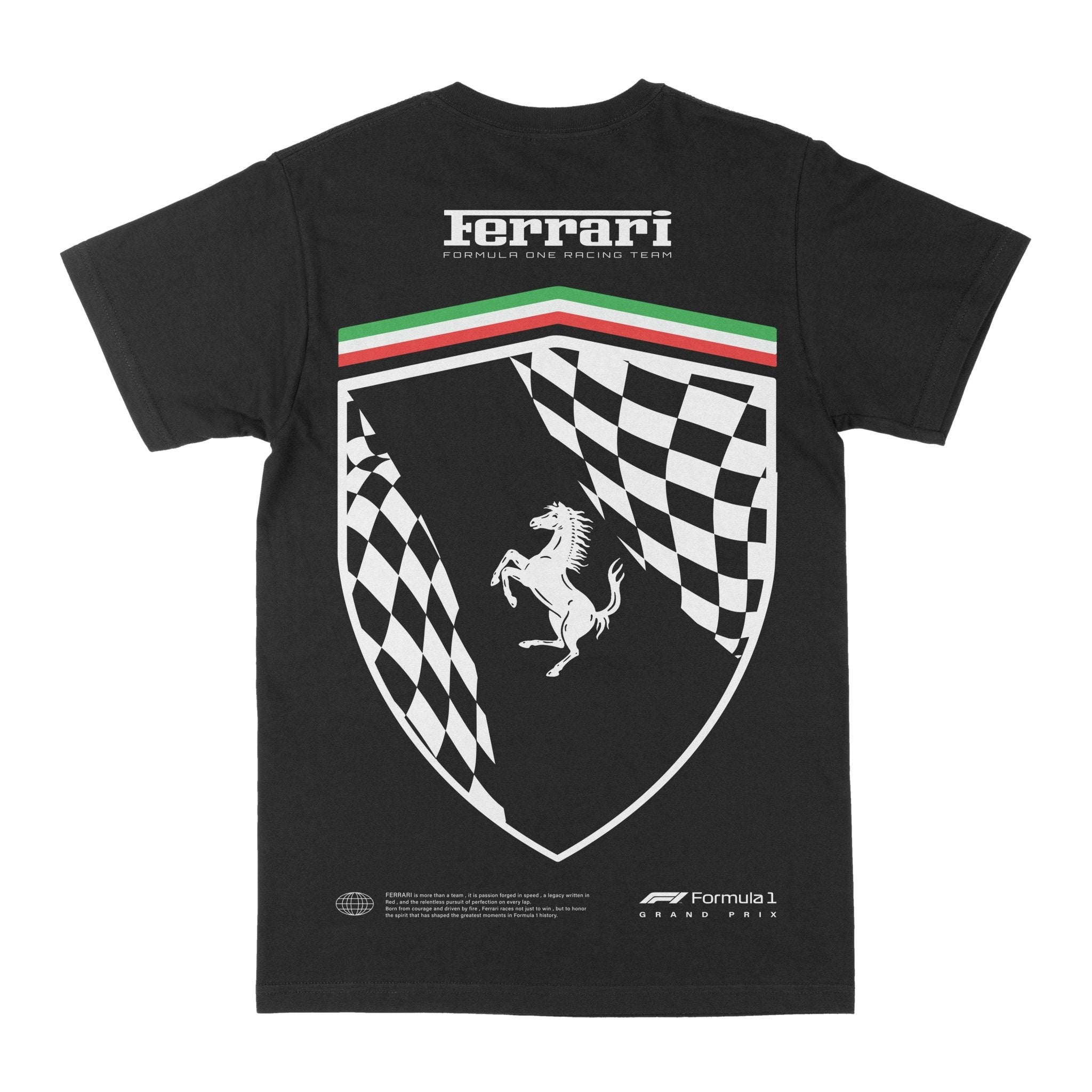 Ferrari Logo Graphic Tee - Rapid Vehicles
