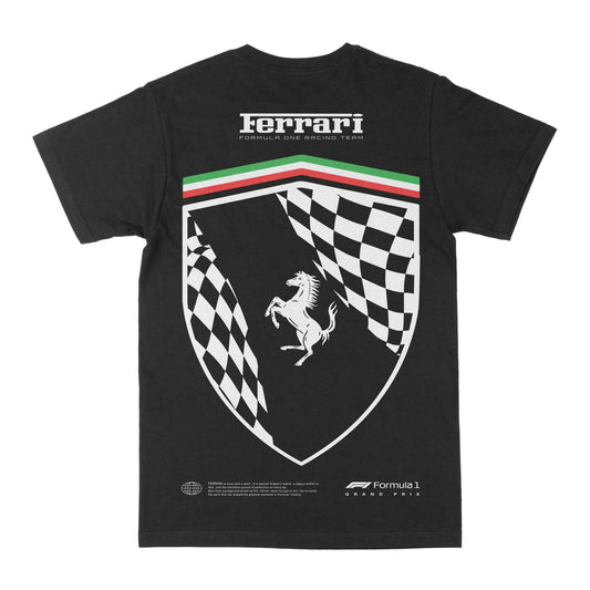 Ferrari Logo Graphic Tee - Rapid Vehicles