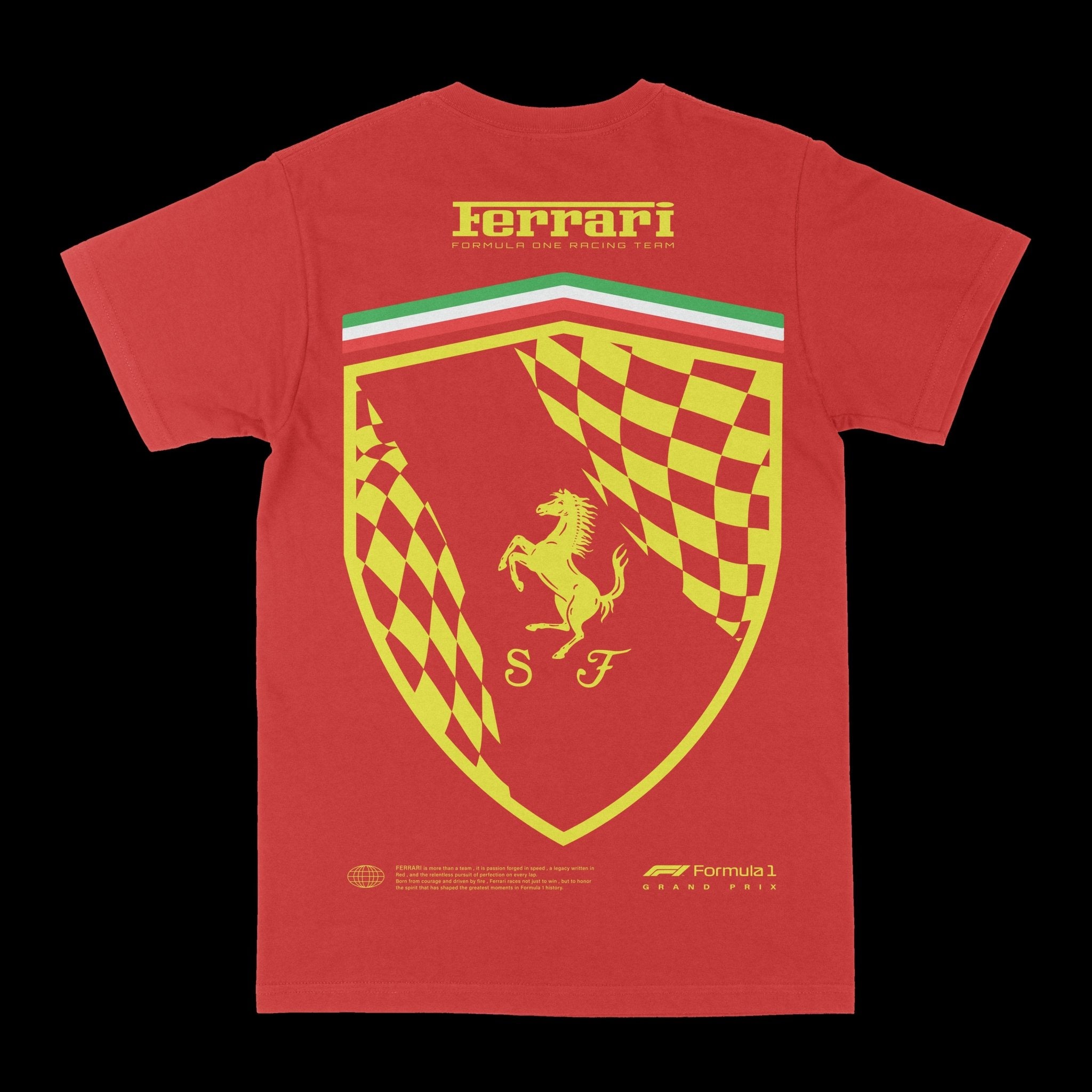 Ferrari Logo Graphic Tee - Rapid Vehicles