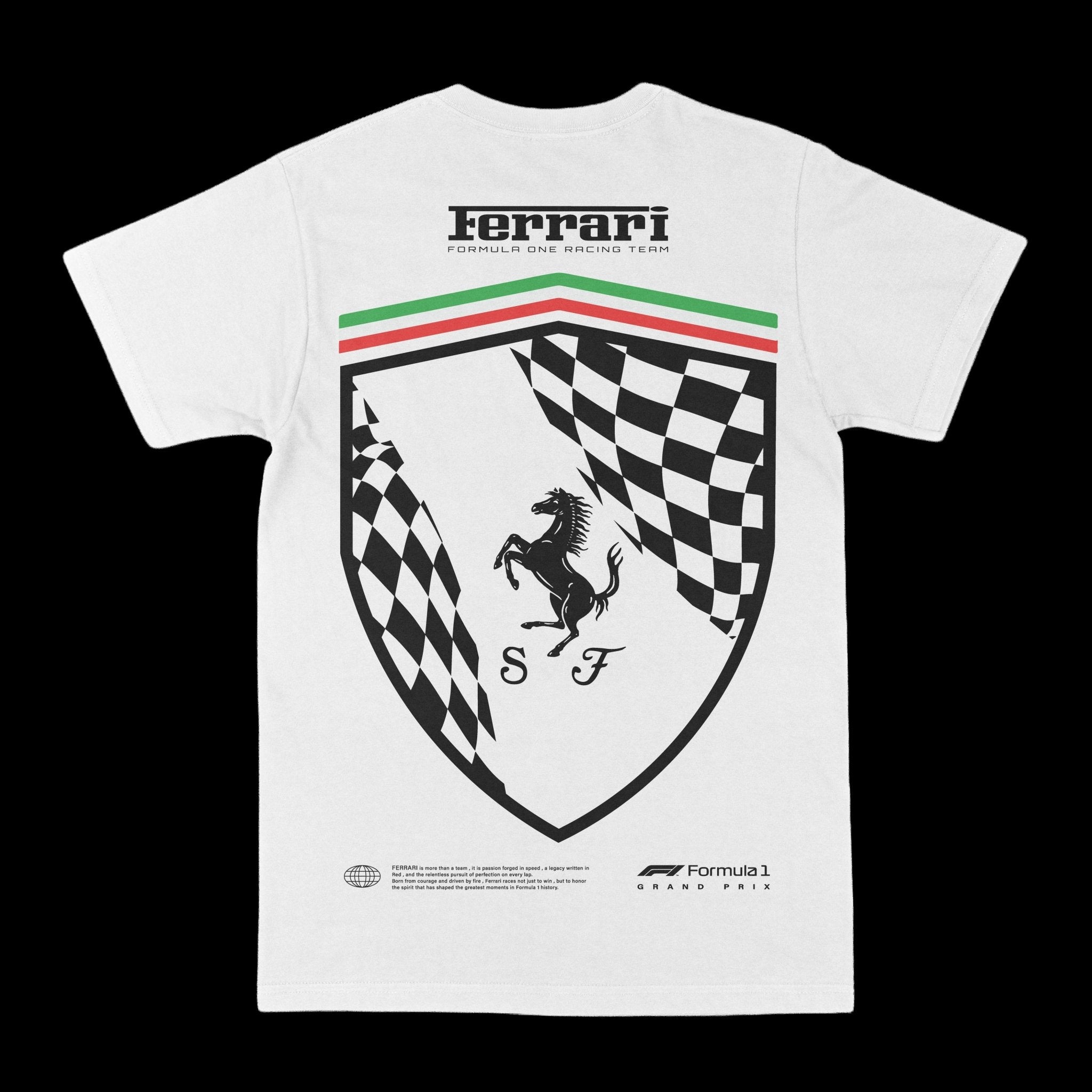 Ferrari Logo Graphic Tee - Rapid Vehicles
