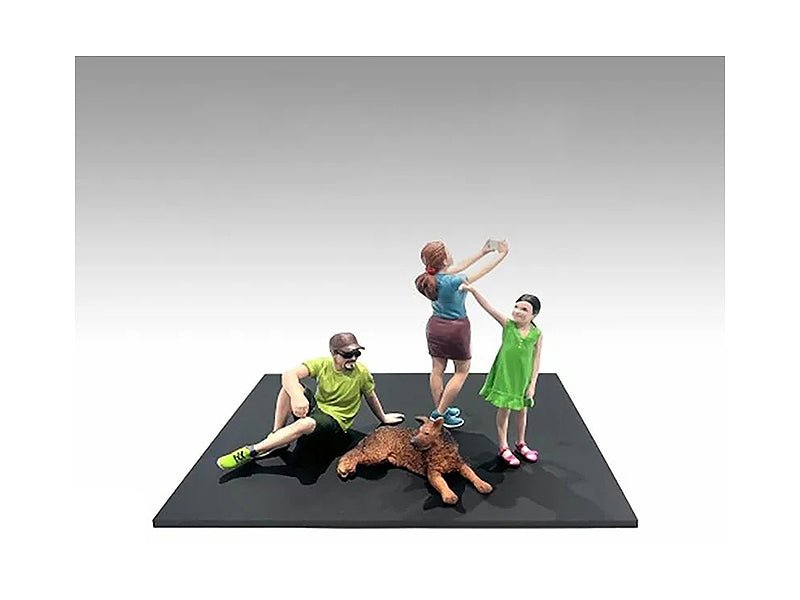"Figure18 Series 1" 9 piece Figure Set for 1/18 Scale Models by American Diorama free shipping USA - Rapid Vehicles