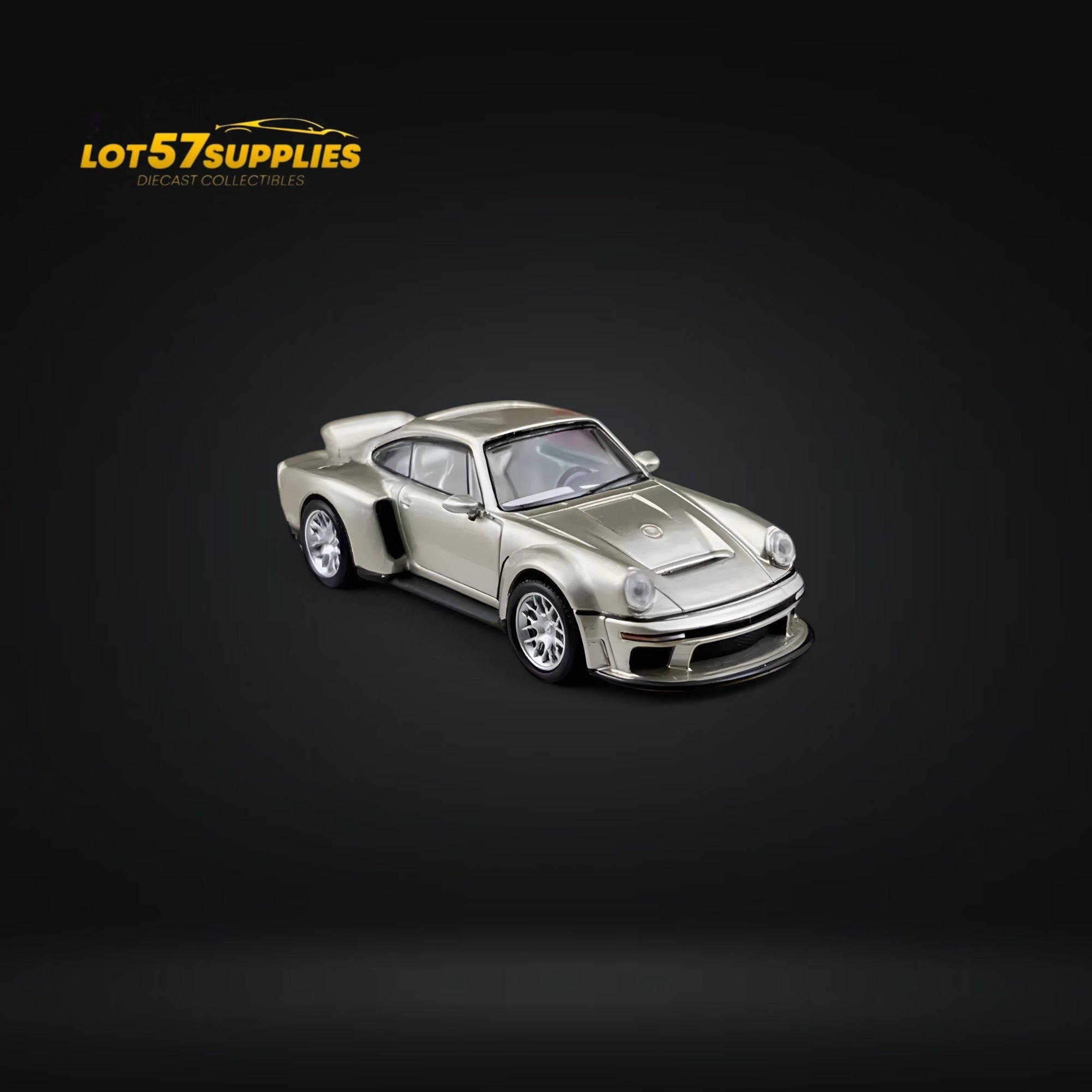 FindClassically Porsche Singer DLS Turbo Gold 1:64 - Rapid Vehicles
