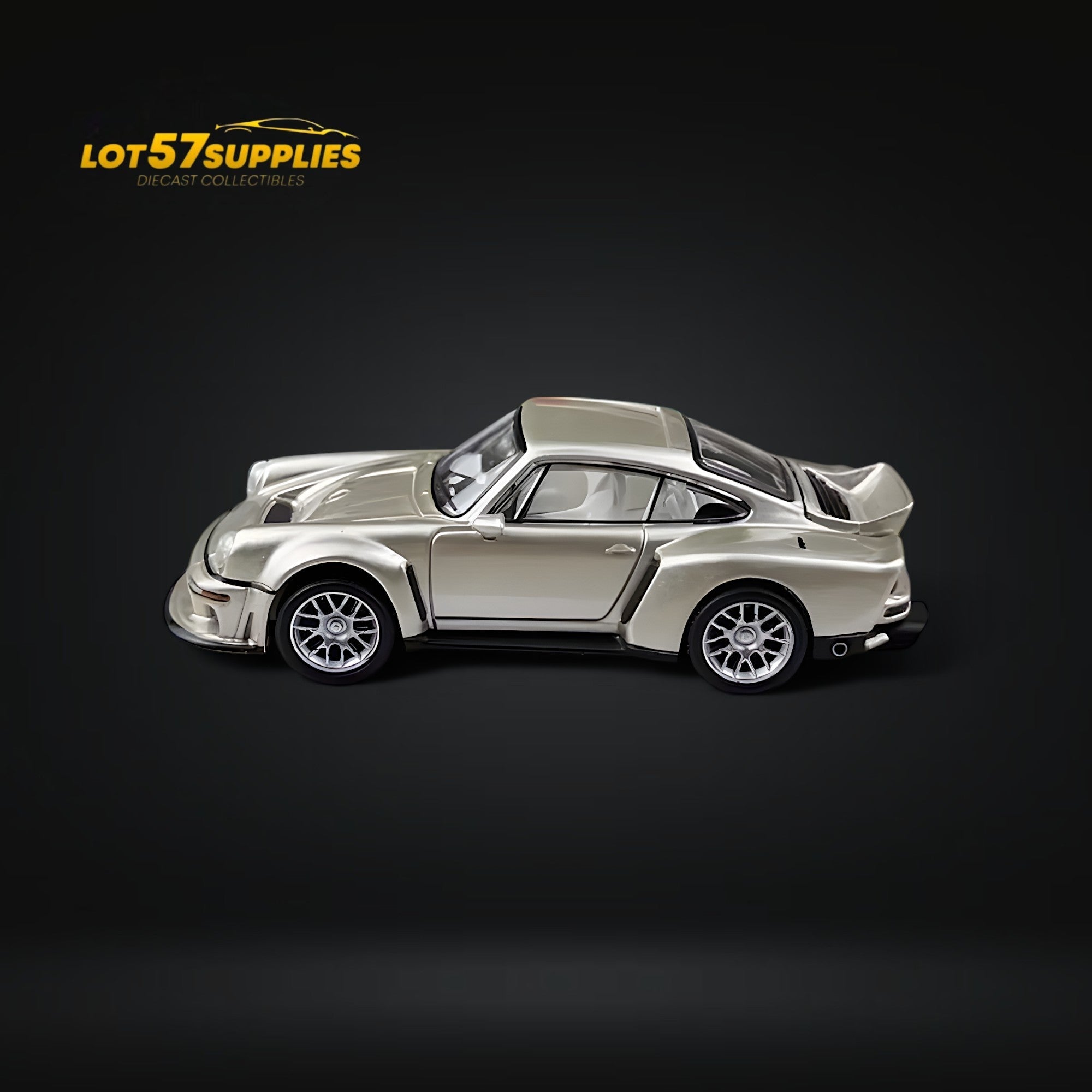 FindClassically Porsche Singer DLS Turbo Gold 1:64 - Rapid Vehicles