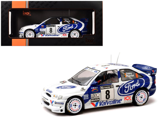 Ford Escort WRC 8 Bruno Thiry - Stephane Prevot 3rd Place "RAC Rally" (1998) 1/18 Diecast Model Car by IXO Models free shipping USA - Rapid Vehicles