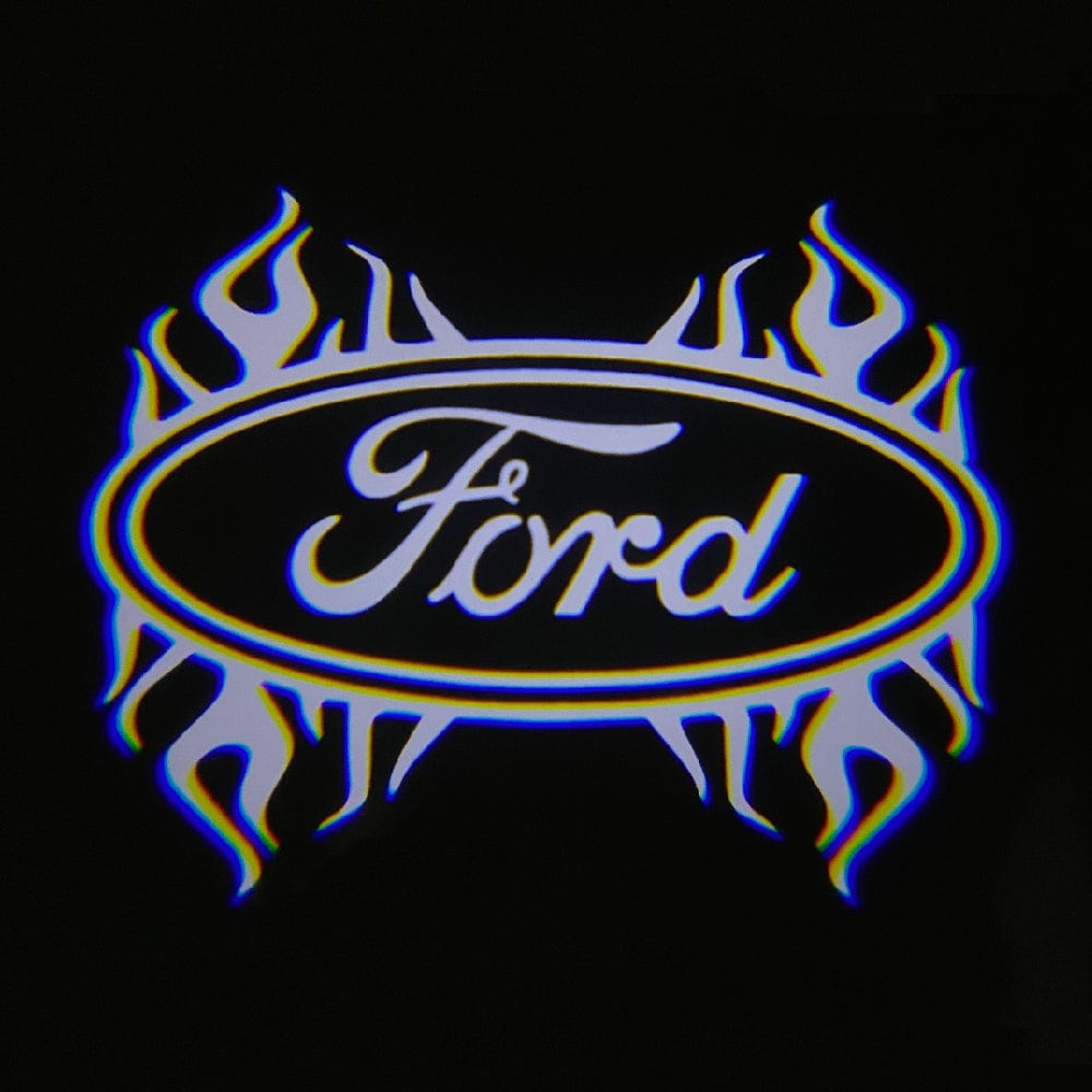 Ford F150 12th Gen Premium Side Wing Mirror Puddle Lights Various Designs 2009-2014