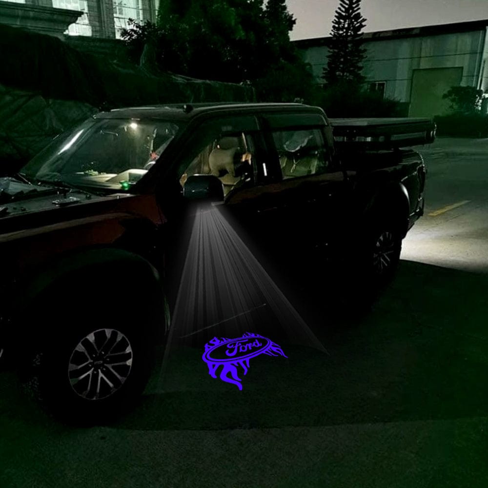 Ford F150 12th Gen Premium Side Wing Mirror Puddle Lights Various Designs 2009-2014