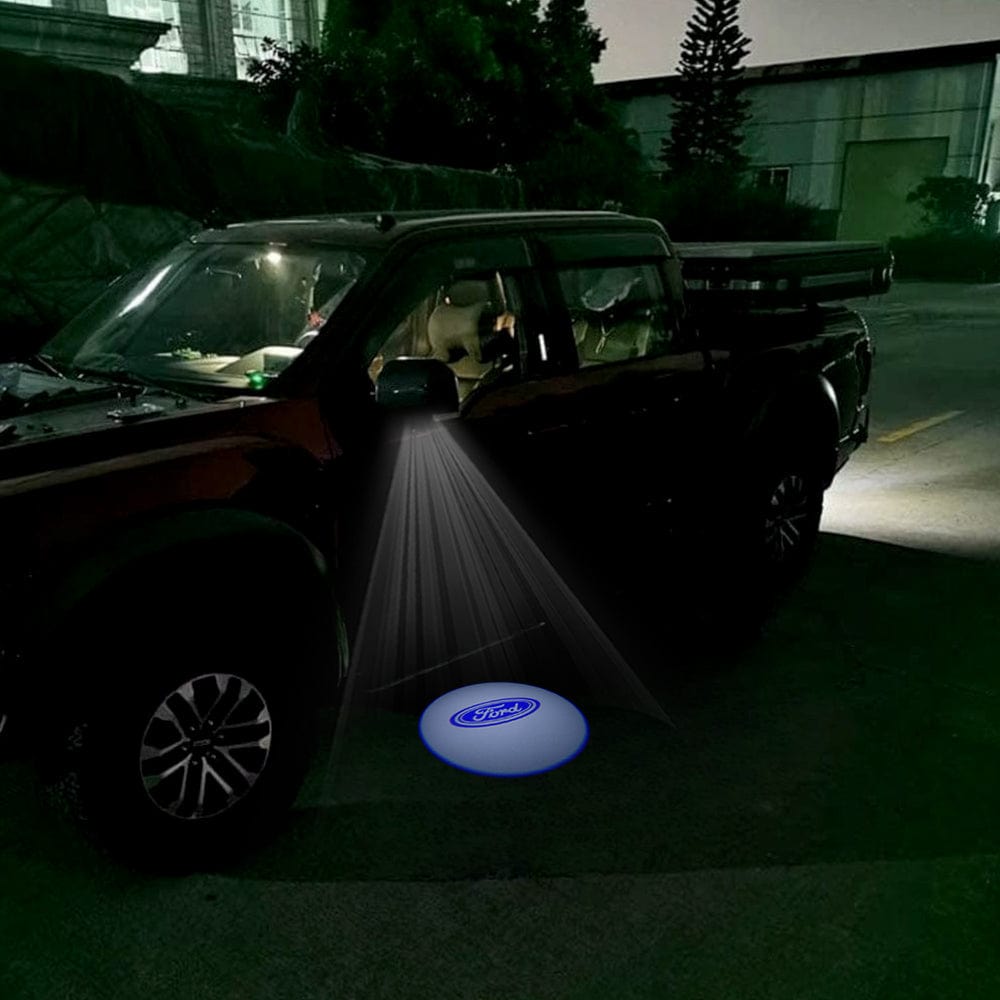 Ford F150 12th Gen Premium Side Wing Mirror Puddle Lights Various Designs 2009-2014