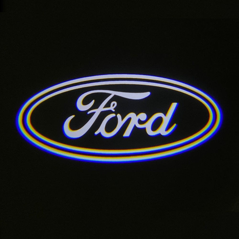 LED Side Mirror MACH1 Projector Puddle Lights Pair for Ford Mustang 2013-2026