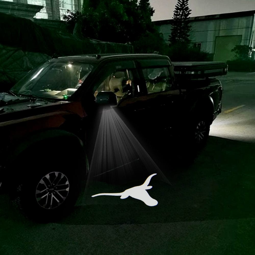Ford Raptor 1st Gen F150 Premium Side Wing Mirror Puddle Lights Various Designs 2009-2014