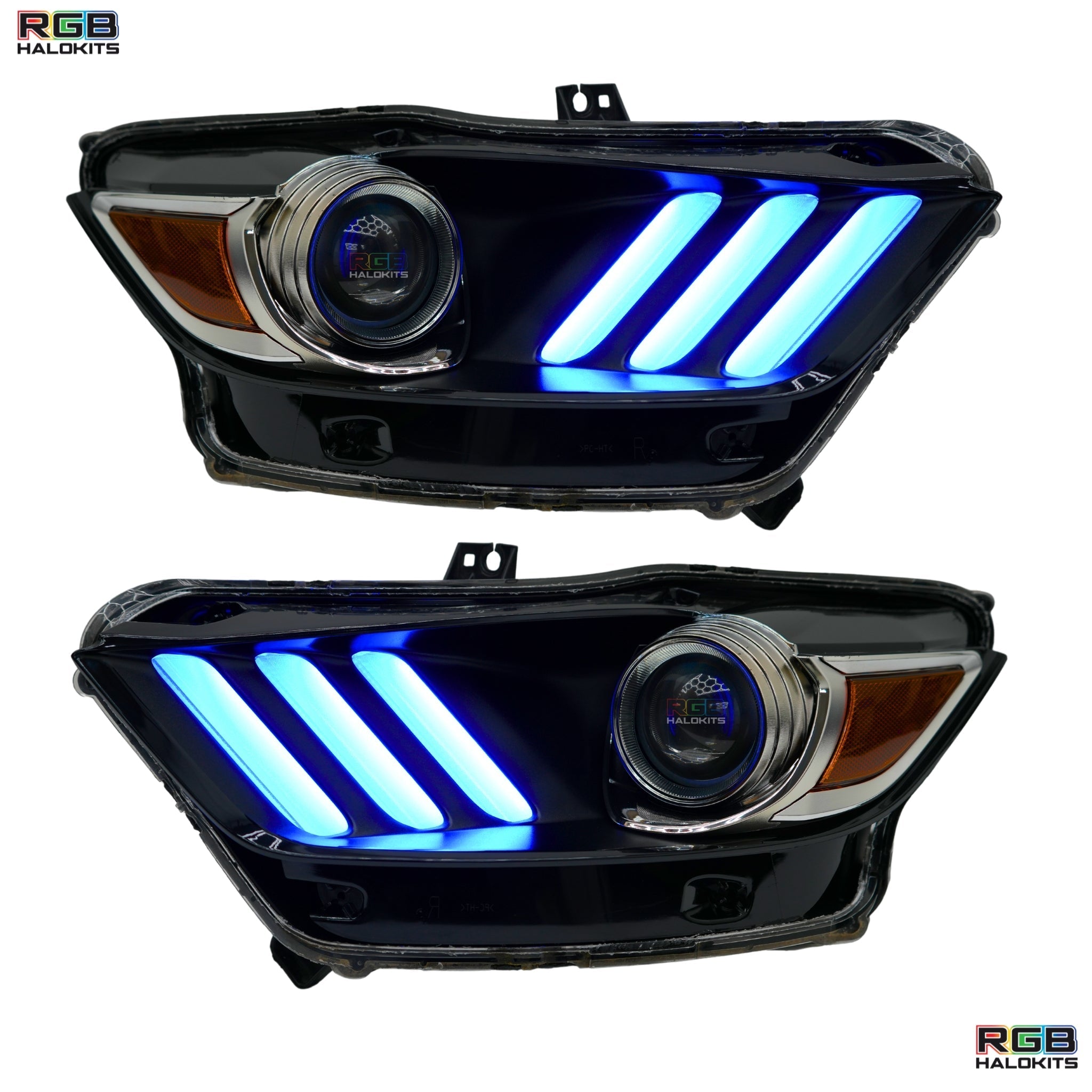 Ford Mustang Multicolor Flow Series DRL Boards (2015-2017) - Rapid Vehicles