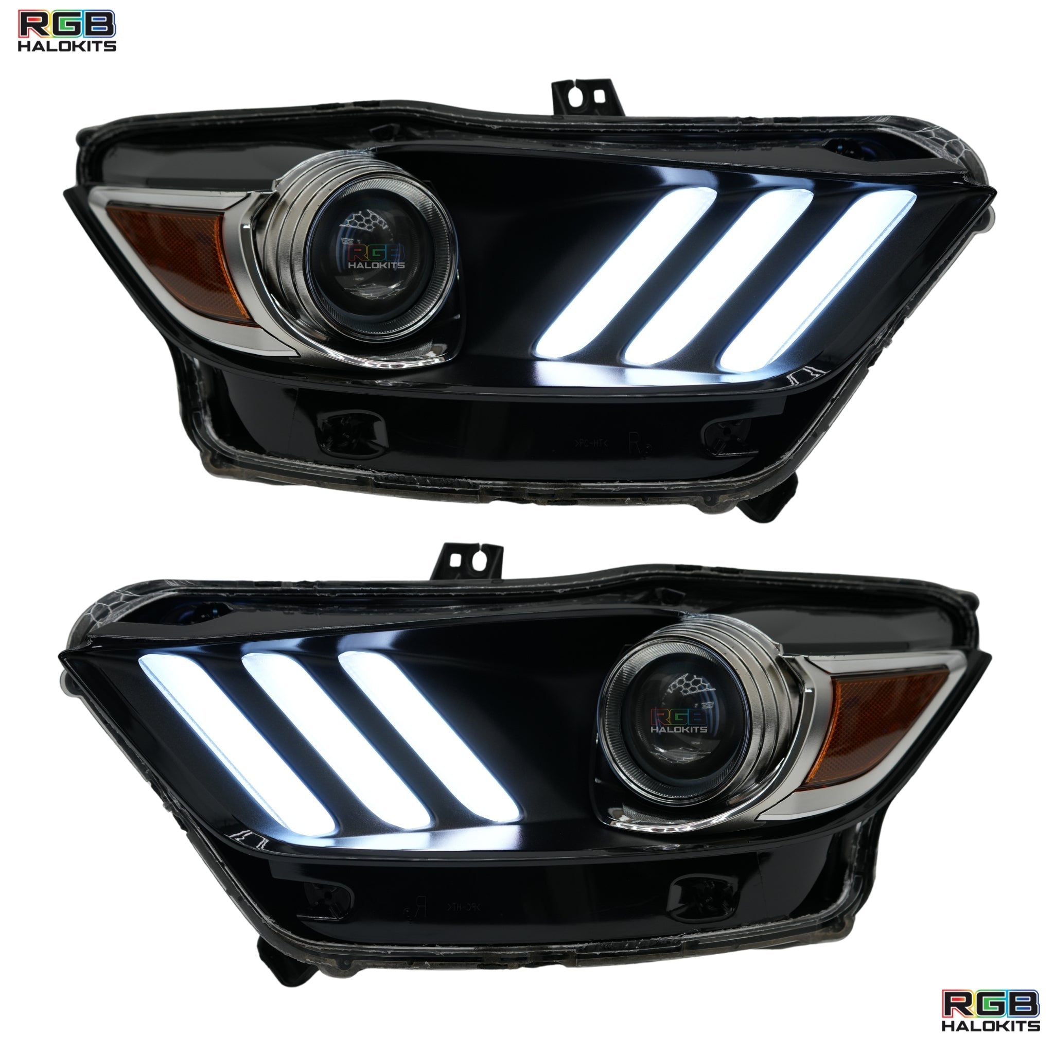 Ford Mustang Multicolor Flow Series DRL Boards (2015-2017) - Rapid Vehicles