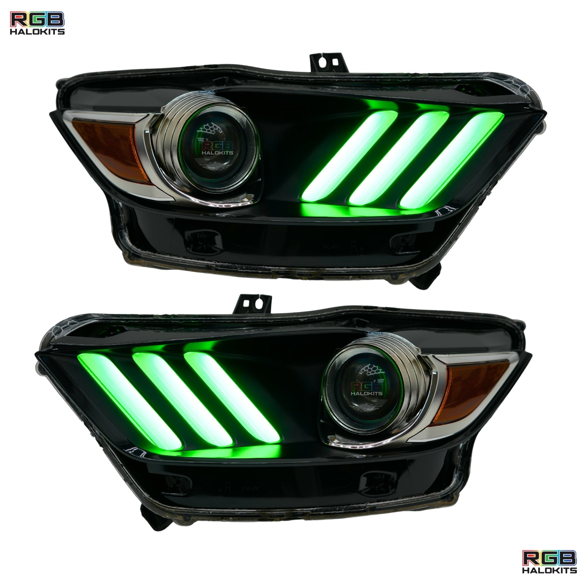 Ford Mustang Multicolor Flow Series DRL Boards (2015-2017) - Rapid Vehicles