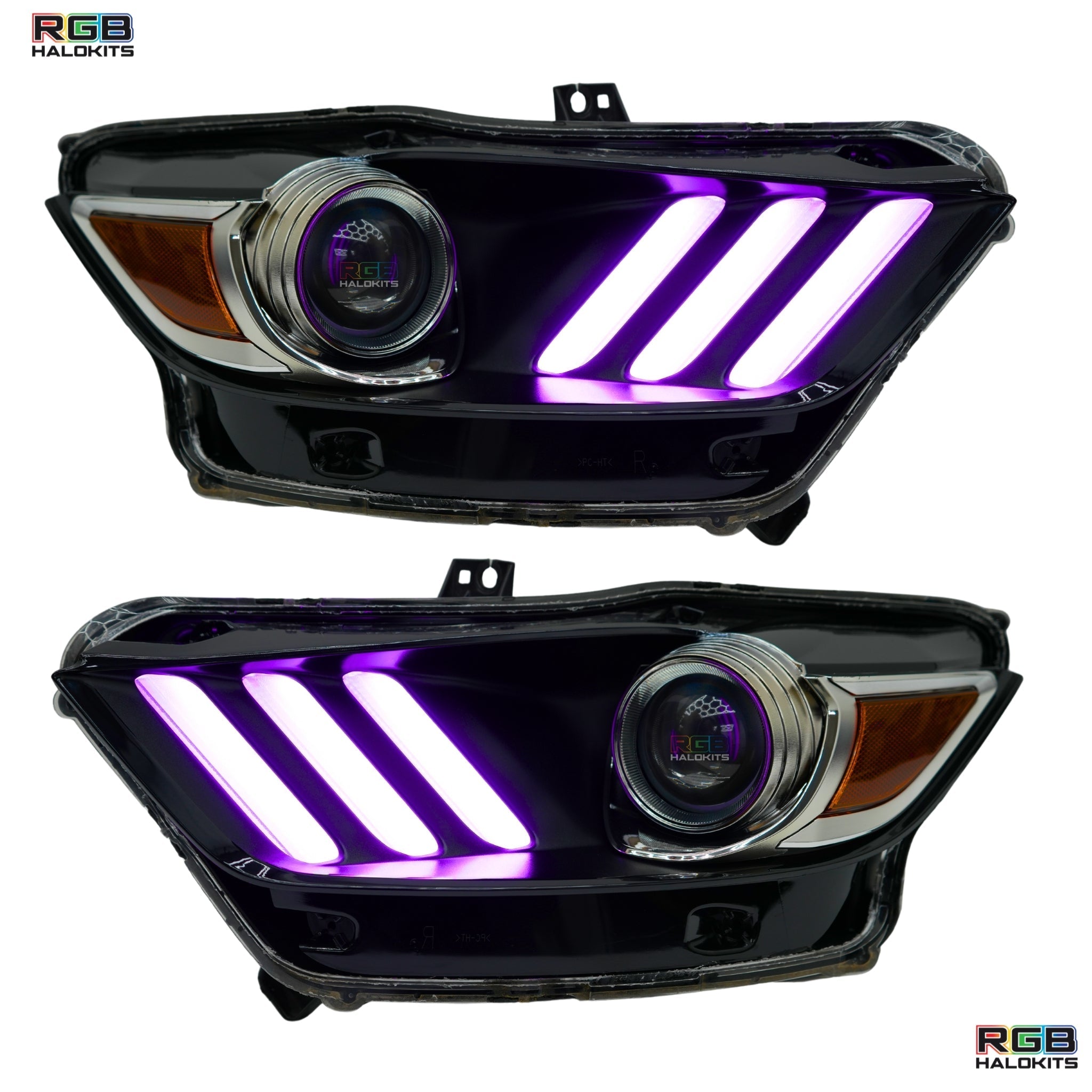Ford Mustang Multicolor Flow Series DRL Boards (2015-2017) - Rapid Vehicles