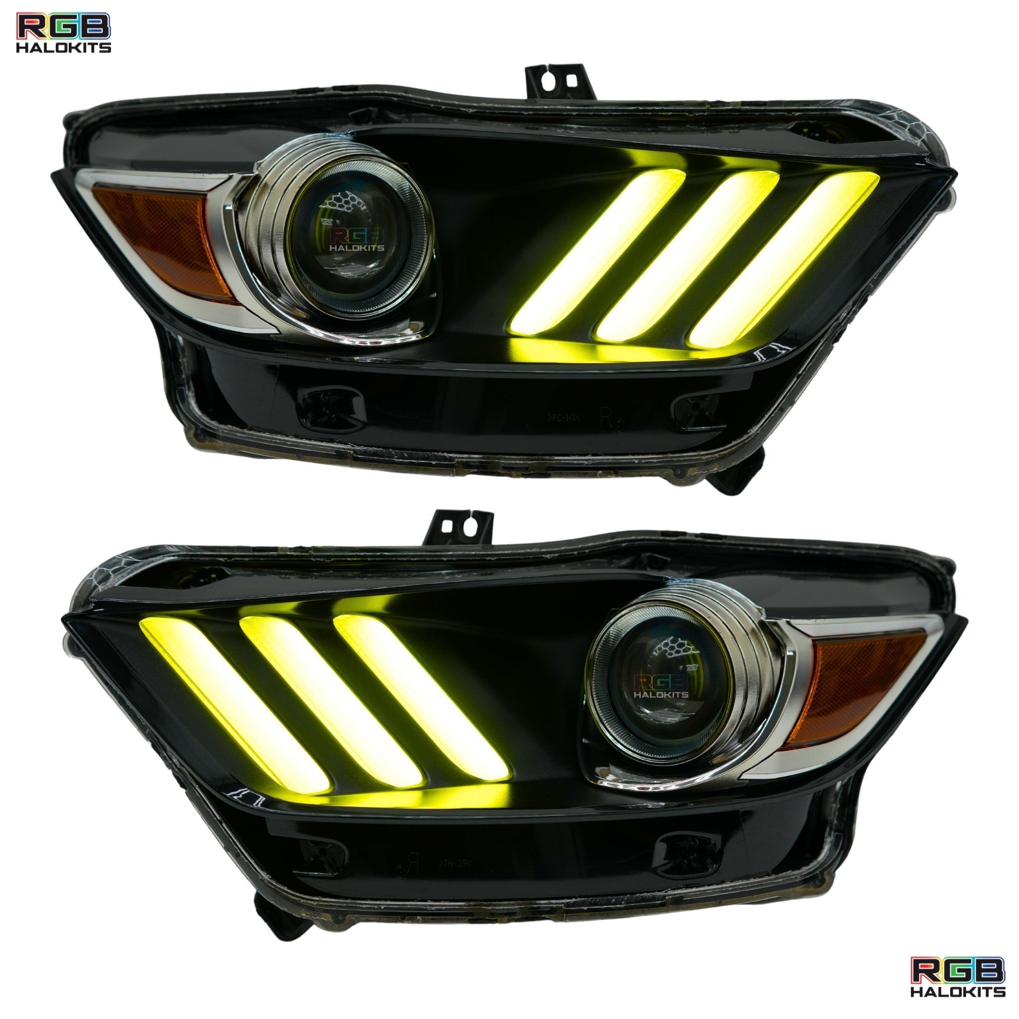 Ford Mustang Multicolor Flow Series DRL Boards (2015-2017) - Rapid Vehicles