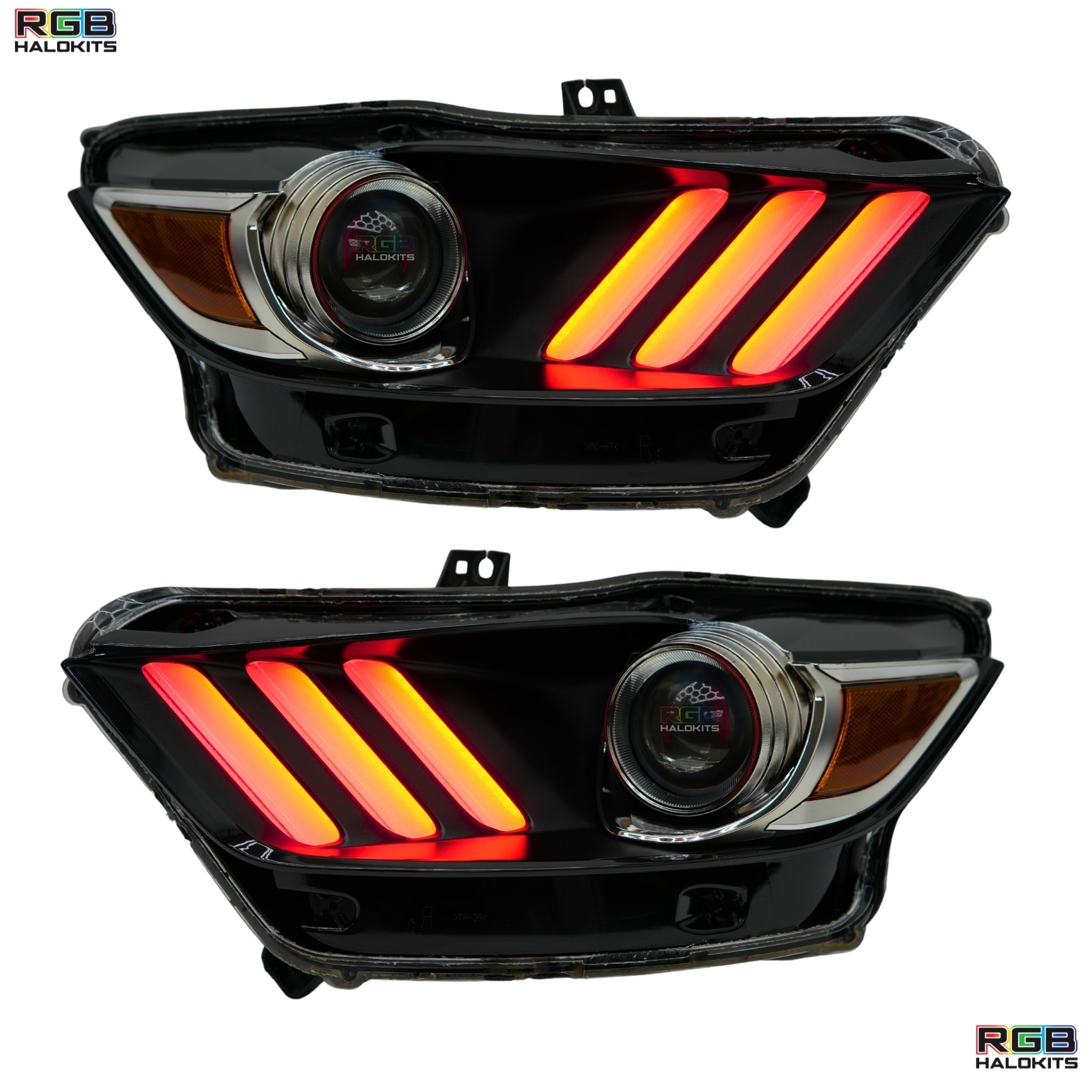 Ford Mustang Multicolor Flow Series DRL Boards (2015-2017) - Rapid Vehicles