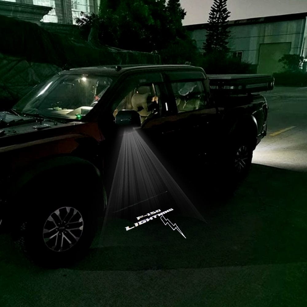 Premium LED Side Wing Mirror Projector Puddle Approach Lights for Ford F150 - 2015-2026 Including Lightning