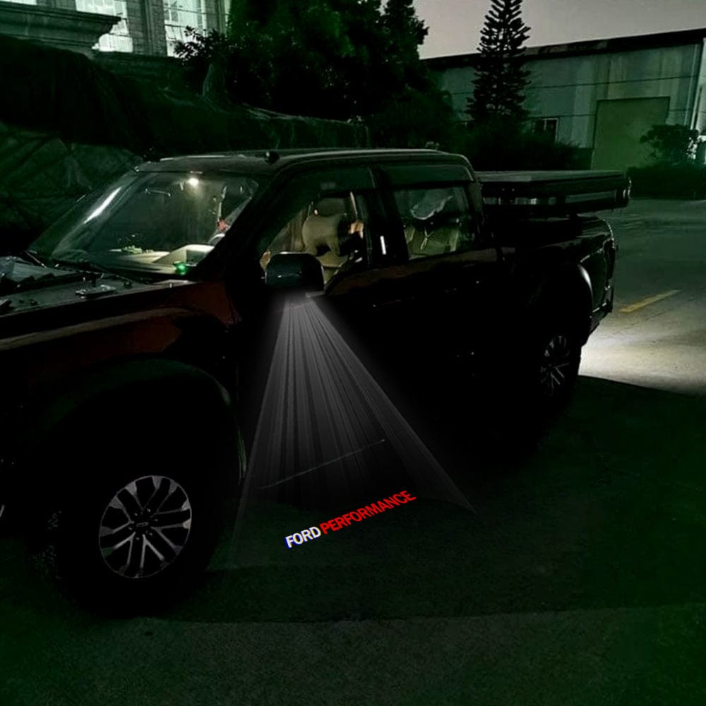 Premium LED Side Wing Mirror Projector Puddle Approach Lights for Ford F450 - 2017-2026