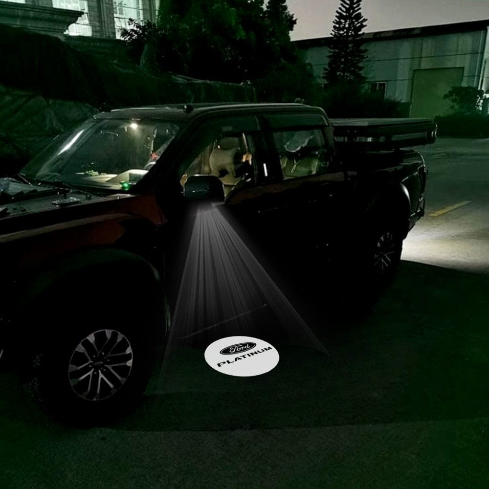 Premium LED Side Wing Mirror Projector Puddle Approach Lights for Ford F450 - 2017-2026