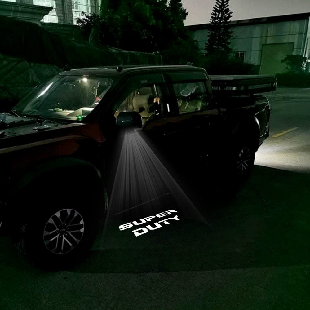 Premium LED Side Wing Mirror Projector Puddle Approach Lights for Ford F450 - 2017-2026