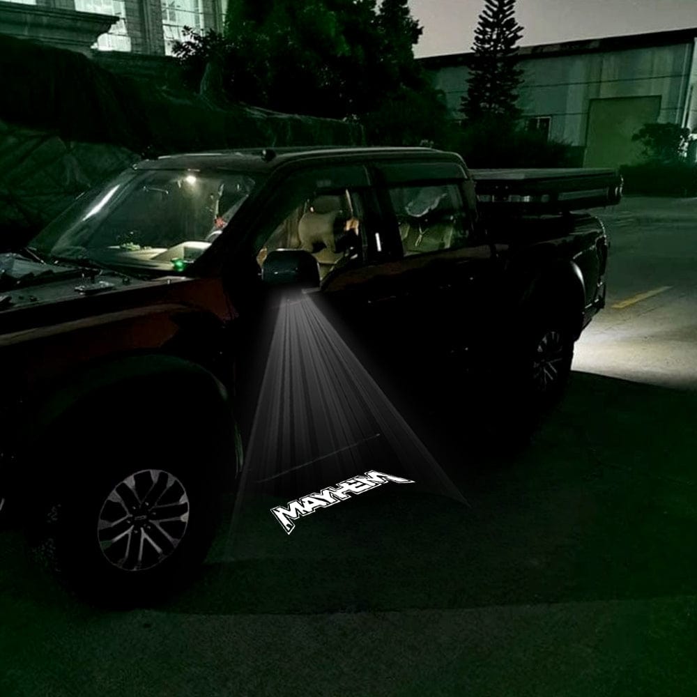 Premium LED Side Wing Mirror Projector Puddle Approach Lights for Ford F150 - 2015-2026 Including Lightning