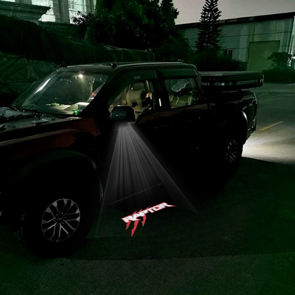 Premium LED Side Wing Mirror Projector Puddle Approach Lights for Ford F450 - 2017-2026