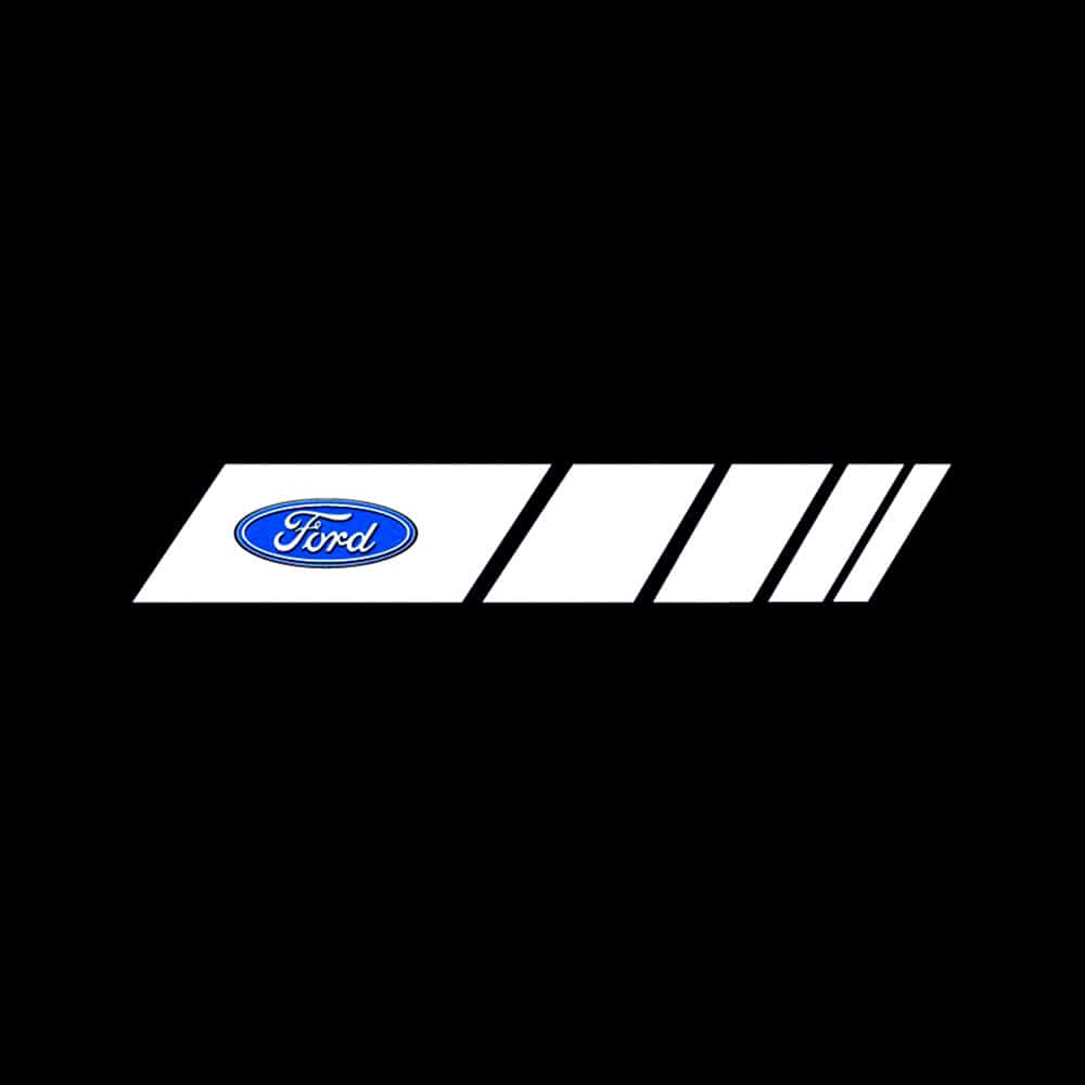 Premium LED Side Wing Mirror Projector Puddle Approach Lights for Ford F150 - 2015-2026 Including Lightning