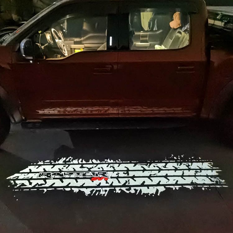 Ford Ranger Premium Side Wing Mirror Puddle Lights Various Designs 2015-2022