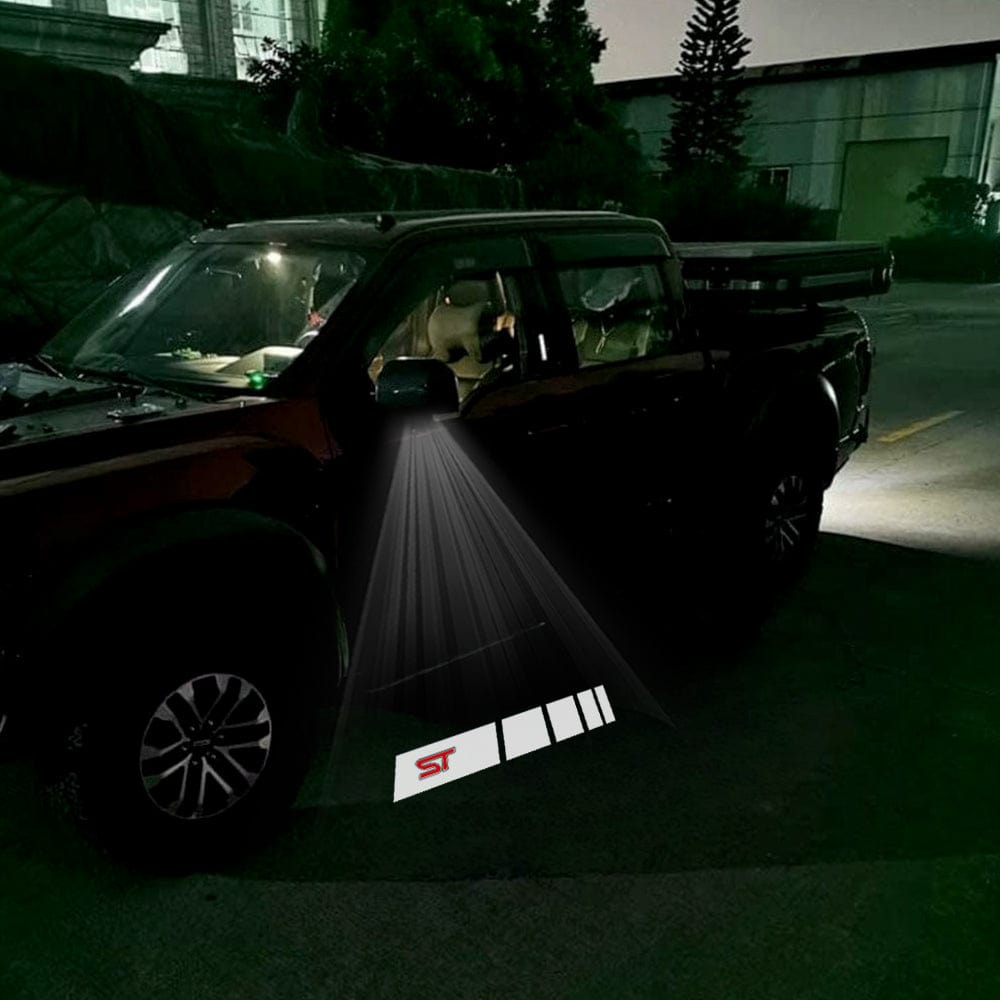 Premium LED Side Wing Mirror Projector Puddle Approach Lights for Ford F450 - 2017-2026
