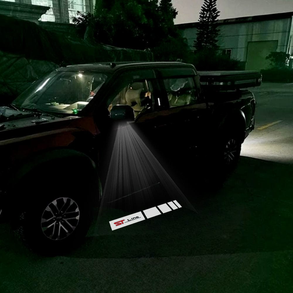 Ford Raptor 1st Gen F150 Premium Side Wing Mirror Puddle Lights Various Designs 2009-2014