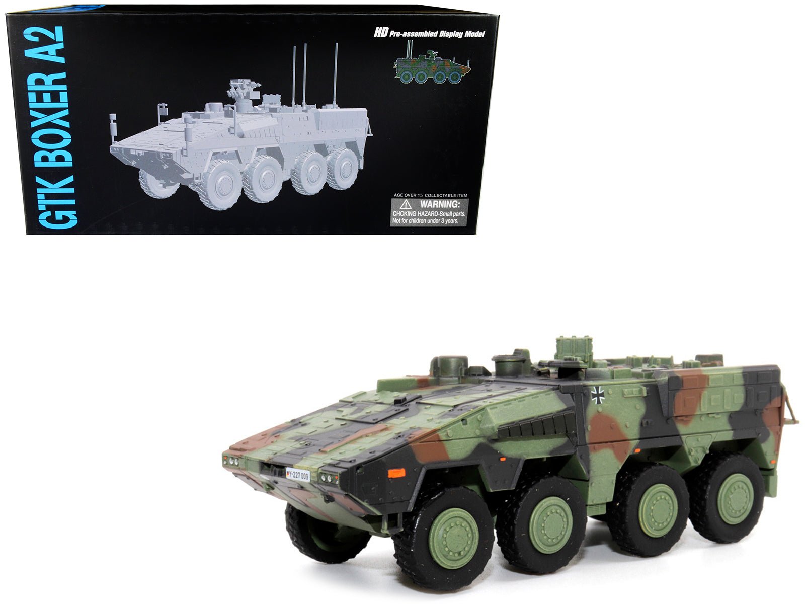 German Boxer A2 MRAV (Multi - Role Armored Vehicle) Camouflage "NEO Dragon Armor" Series 1/72 Plastic Model by Dragon Models free shipping USA - Rapid Vehicles