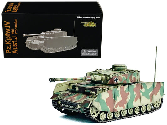 Germany Pz.Kpfw.IV Ausf.J Mid Production Tank "Pz.Abt.115 15.Pz.Gren.Div. Champs Belgium" (1944) "NEO Dragon Armor" Series 1/72 Plastic Model by Dragon Models free shipping USA - Rapid Vehicles
