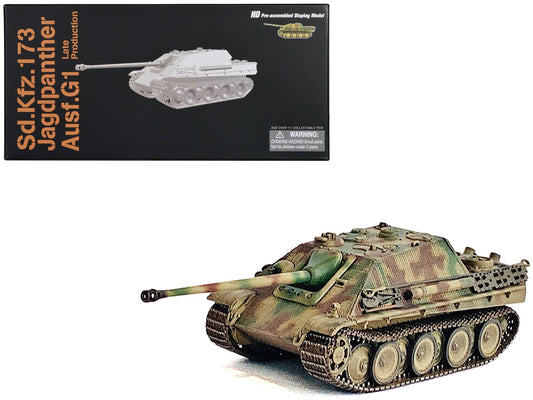Germany Sd.Kfz.173 Jagdpanther Ausf.G1 Late Production Tank "sPz.Jg.Abt.654 France" (1944) "NEO Dragon Armor" Series 1/72 Plastic Model by Dragon Models free shipping USA - Rapid Vehicles