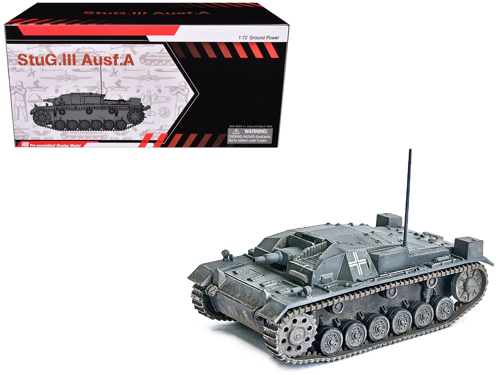 Germany StuG. III Ausf.A Tank "Michael Wittmann LAH Barbarossa" (1941) "NEO Dragon Armor" Series 1/72 Plastic Model by Dragon Models free shipping USA - Rapid Vehicles