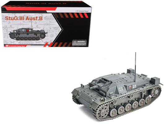 Germany StuG. III Ausf.B Tank "StuG.Abt. 192 Eastern Front" (1941) German Army "NEO Dragon Armor" Series 1/72 Plastic Model by Dragon Models free shipping USA - Rapid Vehicles