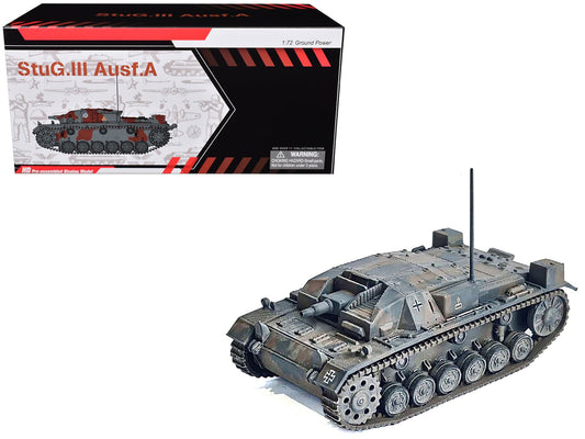 Germany StuG.III Ausf.A Tank "France" (1940) "NEO Dragon Armor" Series 1/72 Plastic Model by Dragon Models free shipping USA - Rapid Vehicles